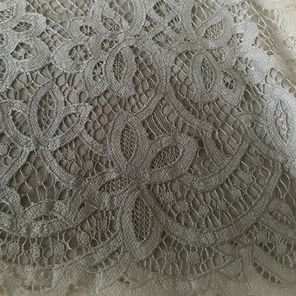 Free People Black Lace mini Skirt. Lined. Side zip.‎ Women size 2.